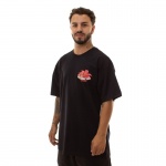 Camiseta Thank You Ty Wildflowers Preto